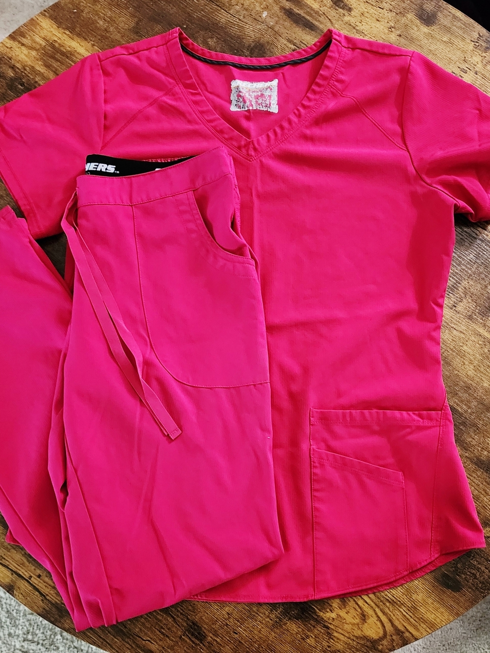 Sketchers Hot Pink Scrubs